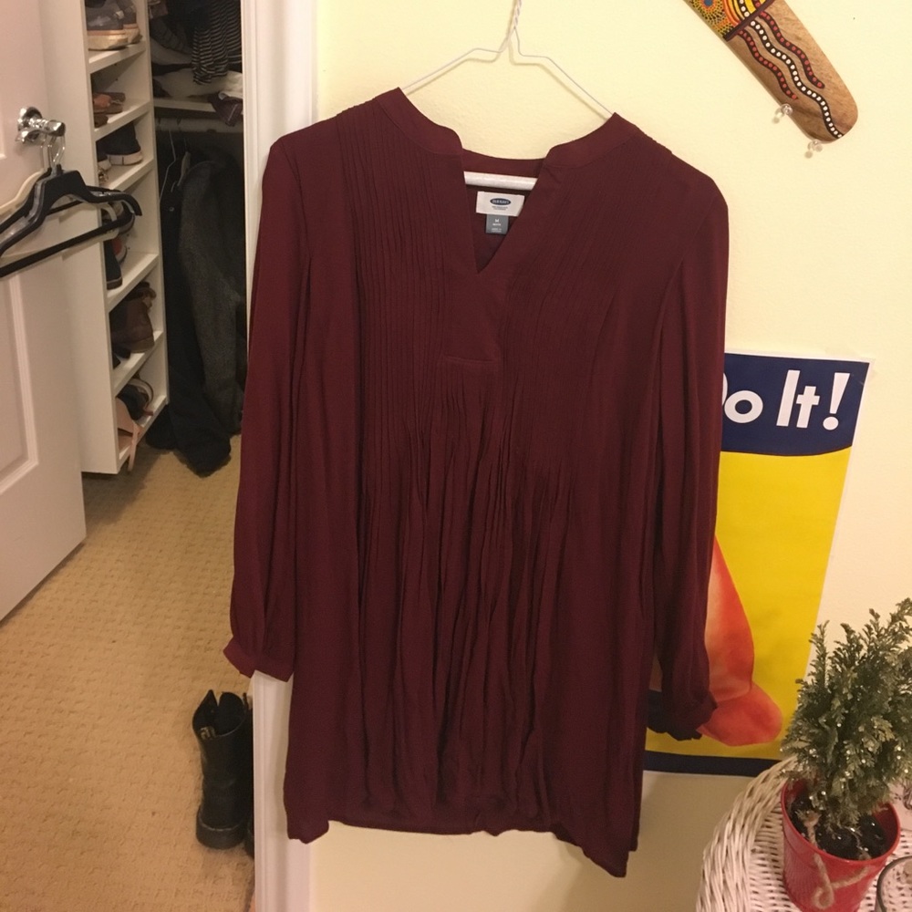Maroon dress